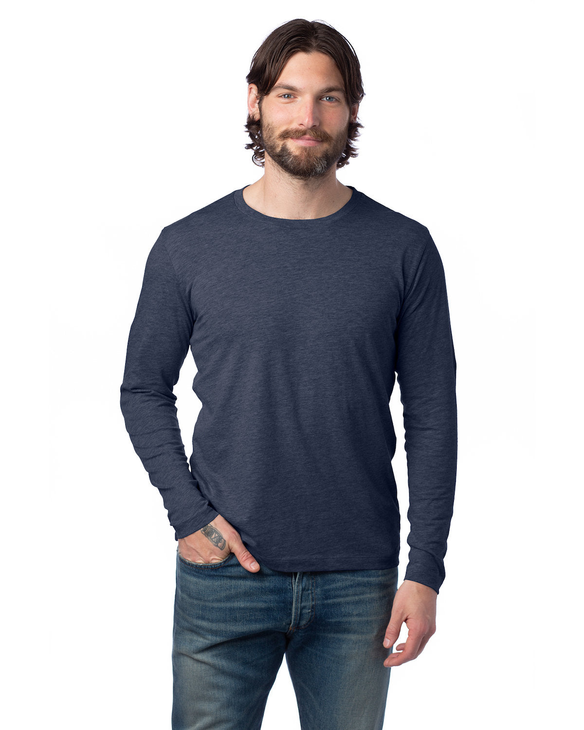 Alternative Unisex Long-Sleeve Go-To T-Shirt: Classic Comfort, Extended Style