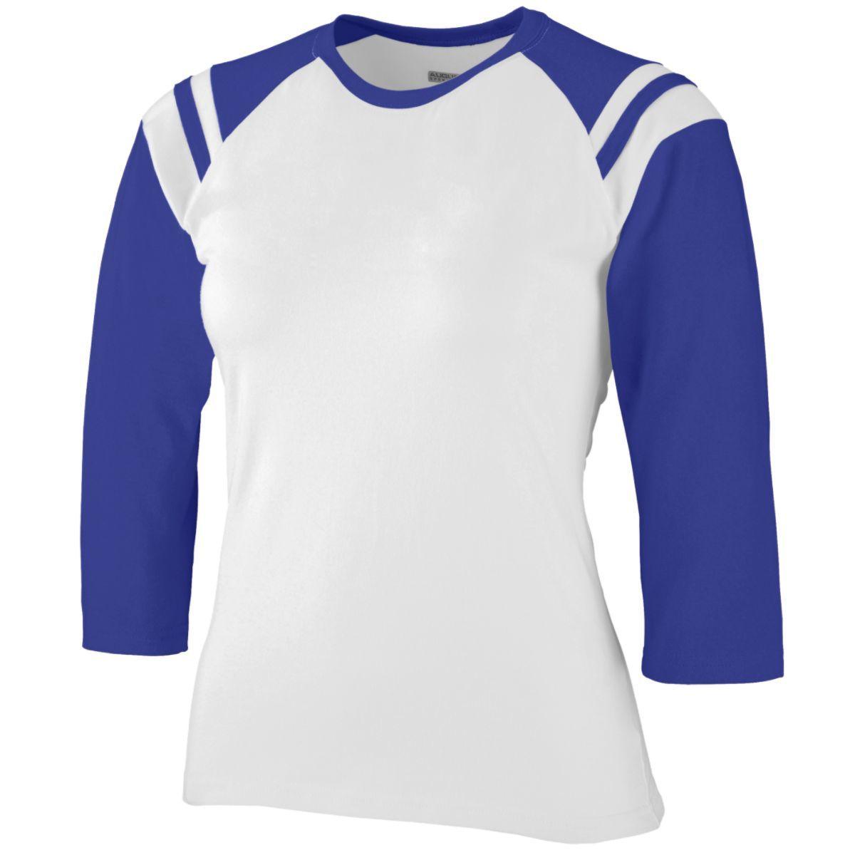LADIES JUNIOR FIT COTTON/SPANDEX LEGACY TEE - Apparel Globe