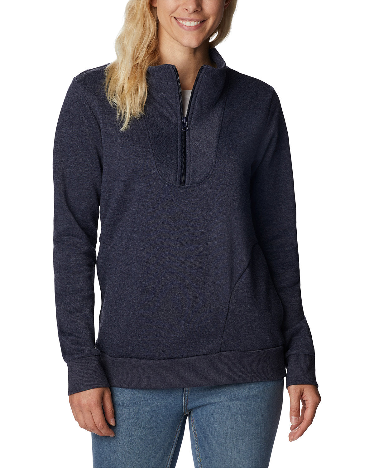 COLUMBIA Ladies' Hart Mountain Quarter-Zip: Embrace Casual Comfort and Style