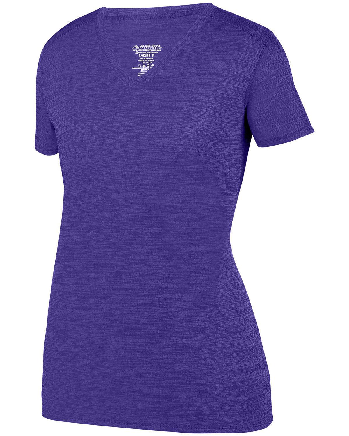 Ladies' Shadow Tonal Heather Short-Sleeve Training T-Shirt - Apparel Globe