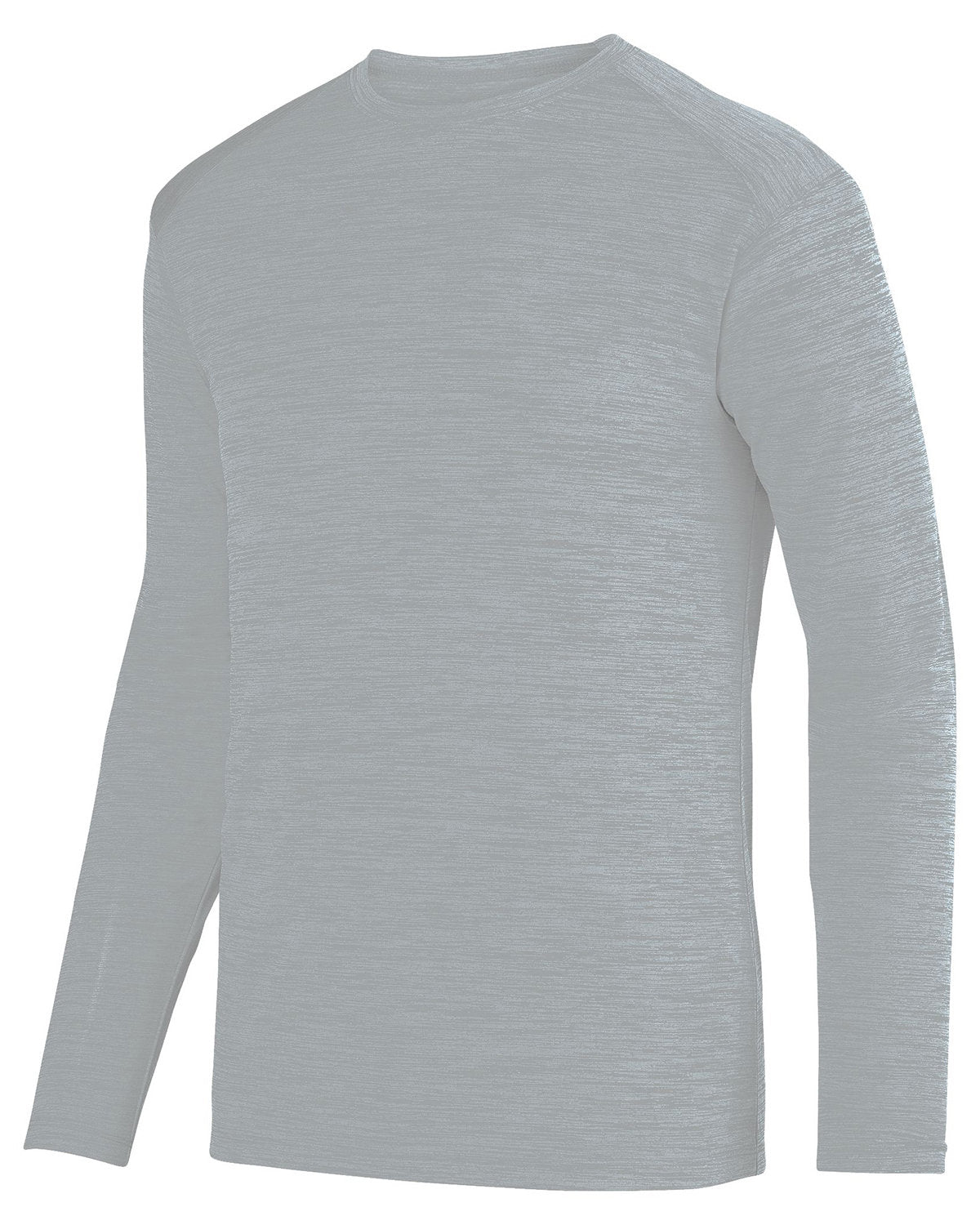 Adult Shadow Tonal Heather Long-Sleeve Training T-Shirt - Apparel Globe