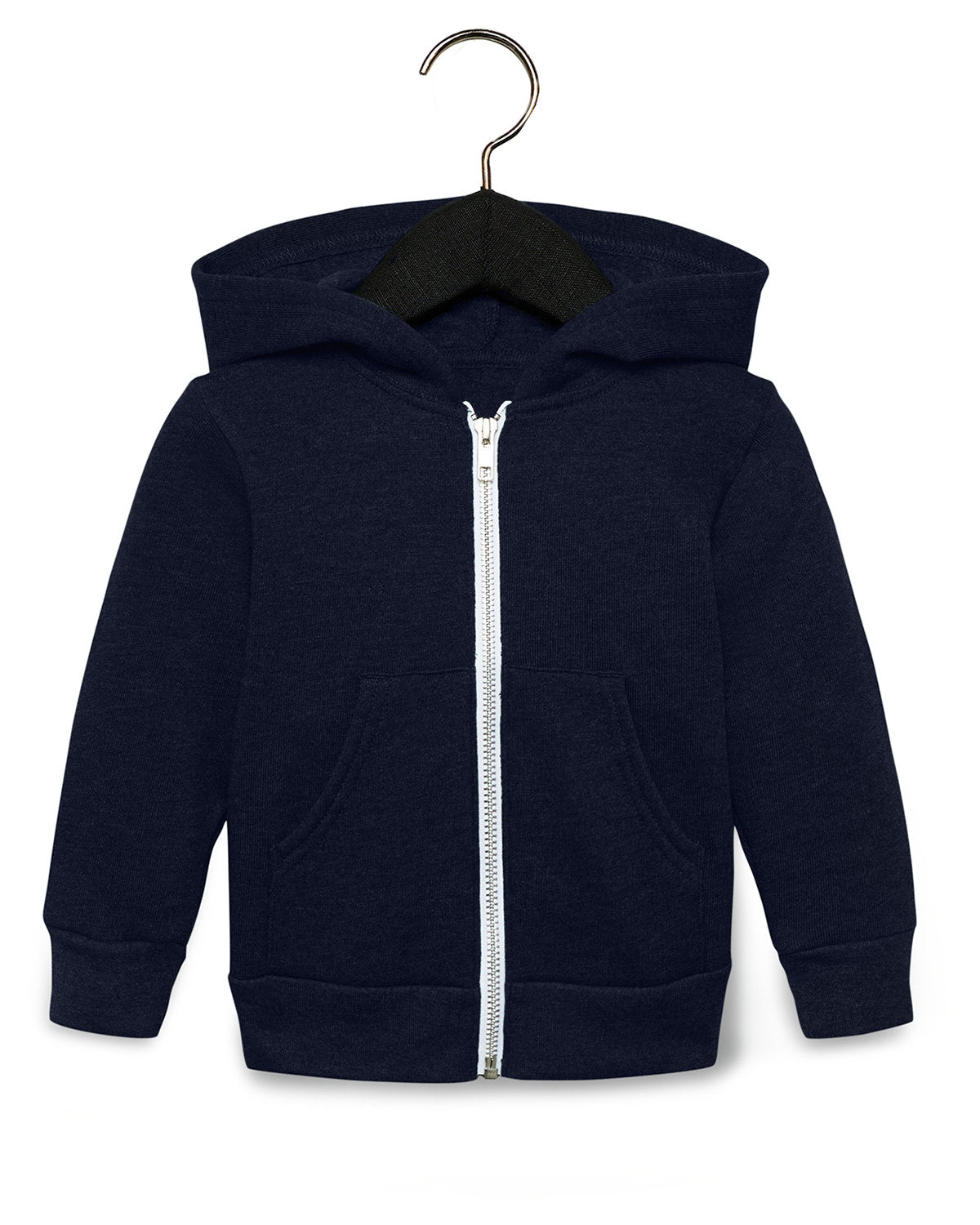 Bella + Canvas Toddler Full-Zip Hoodie: Cozy Comfort for Little Ones
