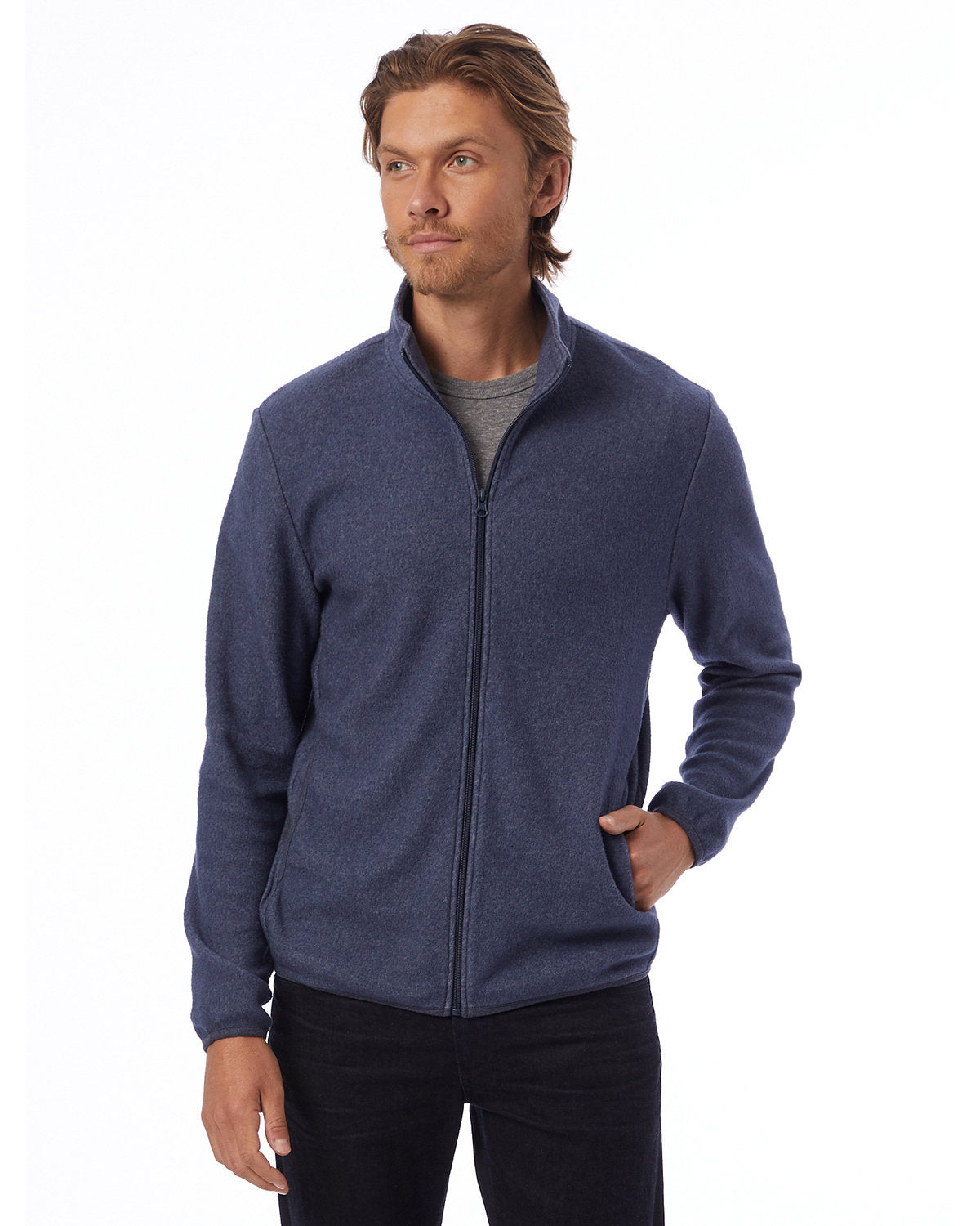 Adult Full Zip Fleece Jacket - Apparel Globe