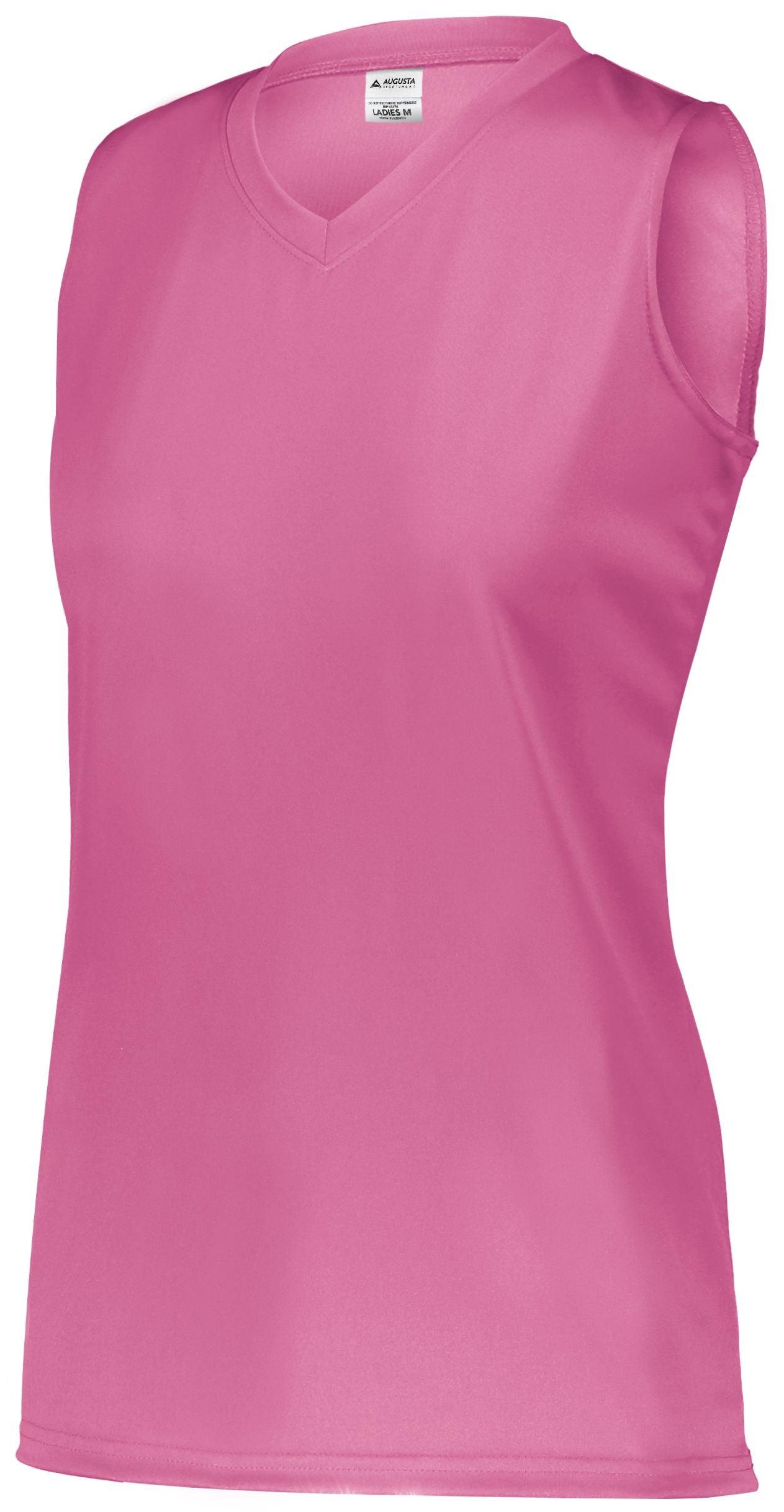 Ladies Attain Wicking Sleeveless Jersey - Apparel Globe
