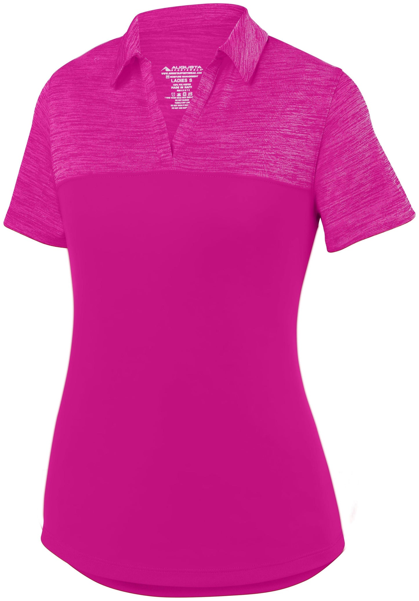 Ladies Shadow Tonal Heather Polo - Apparel Globe