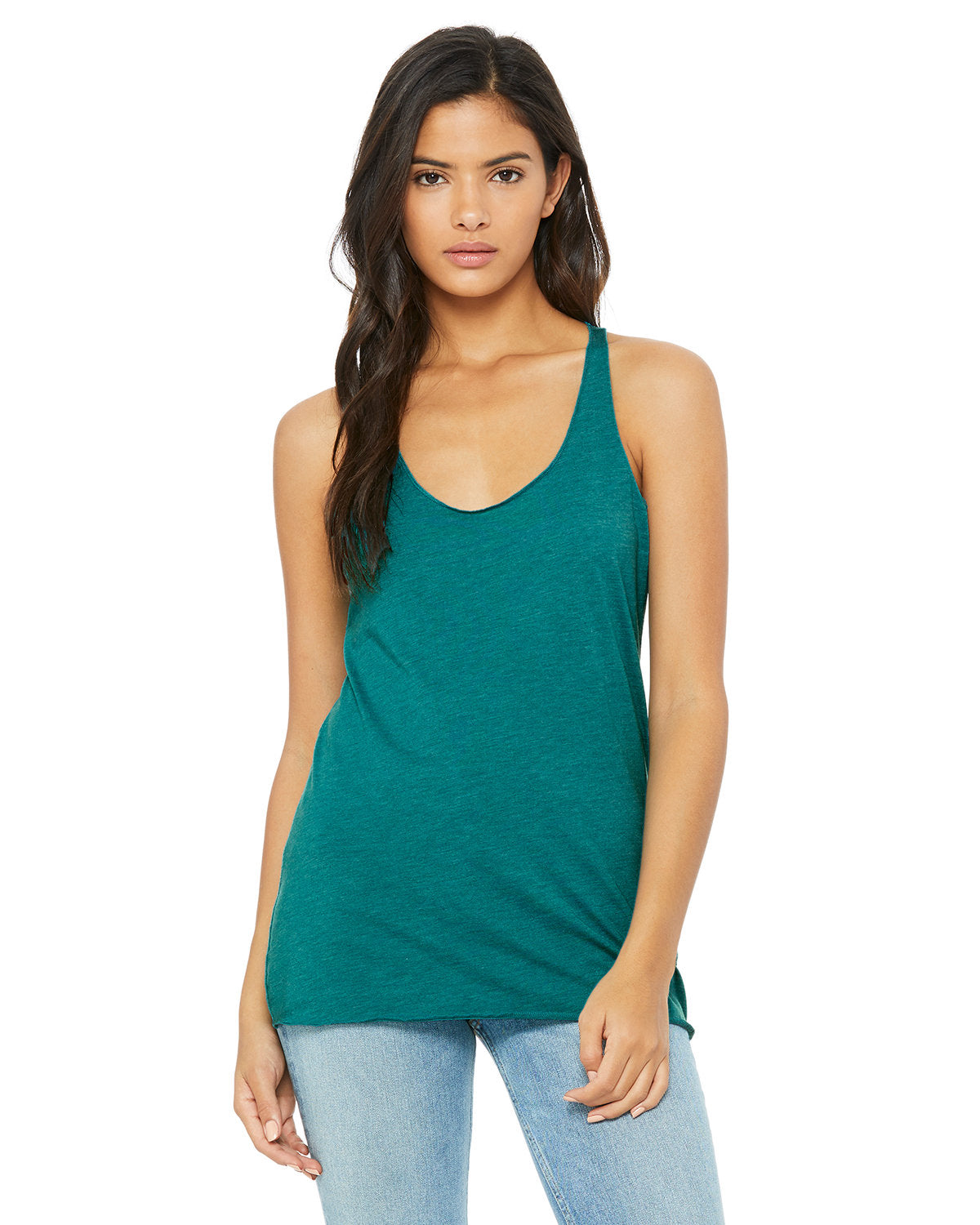Bella + Canvas Ladies' Triblend Racerback Tank: Effortless Style and Comfort