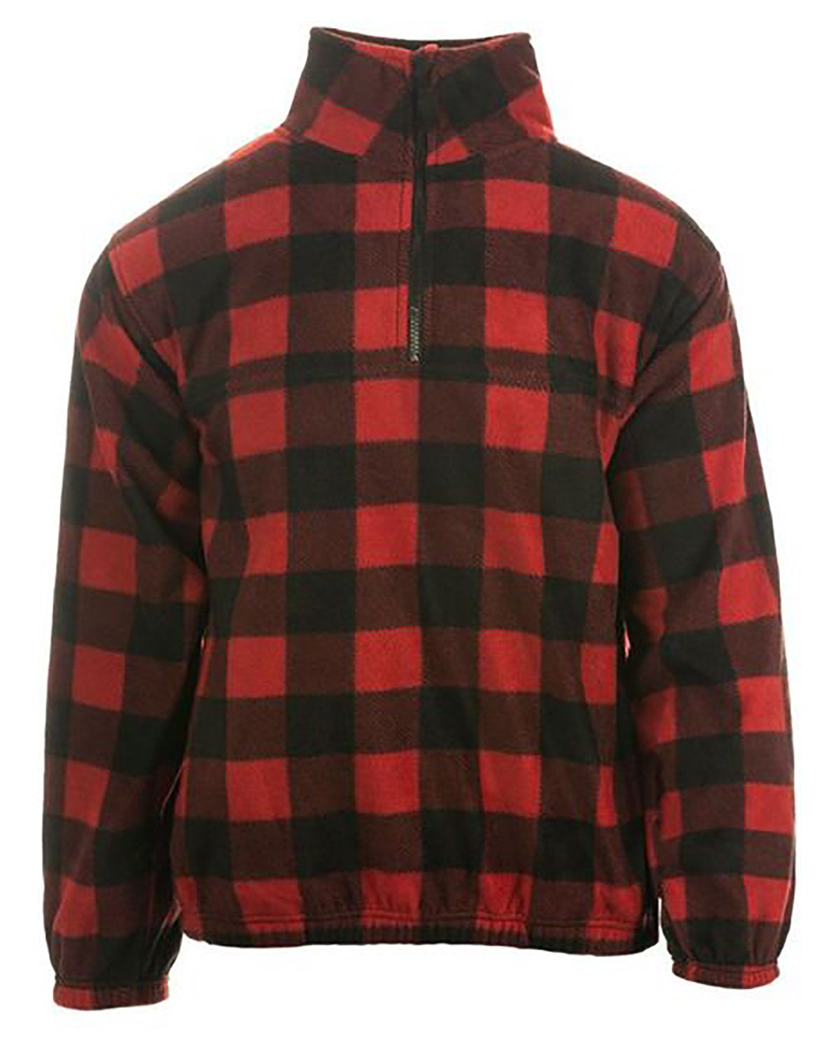Burnside Men's Quarter-Zip Polar Fleece Pullover B3052