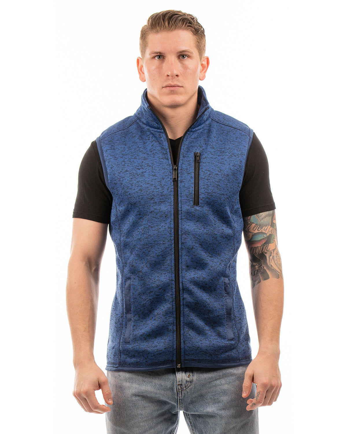 Burnside Men's Sweater Knit Vest B3910