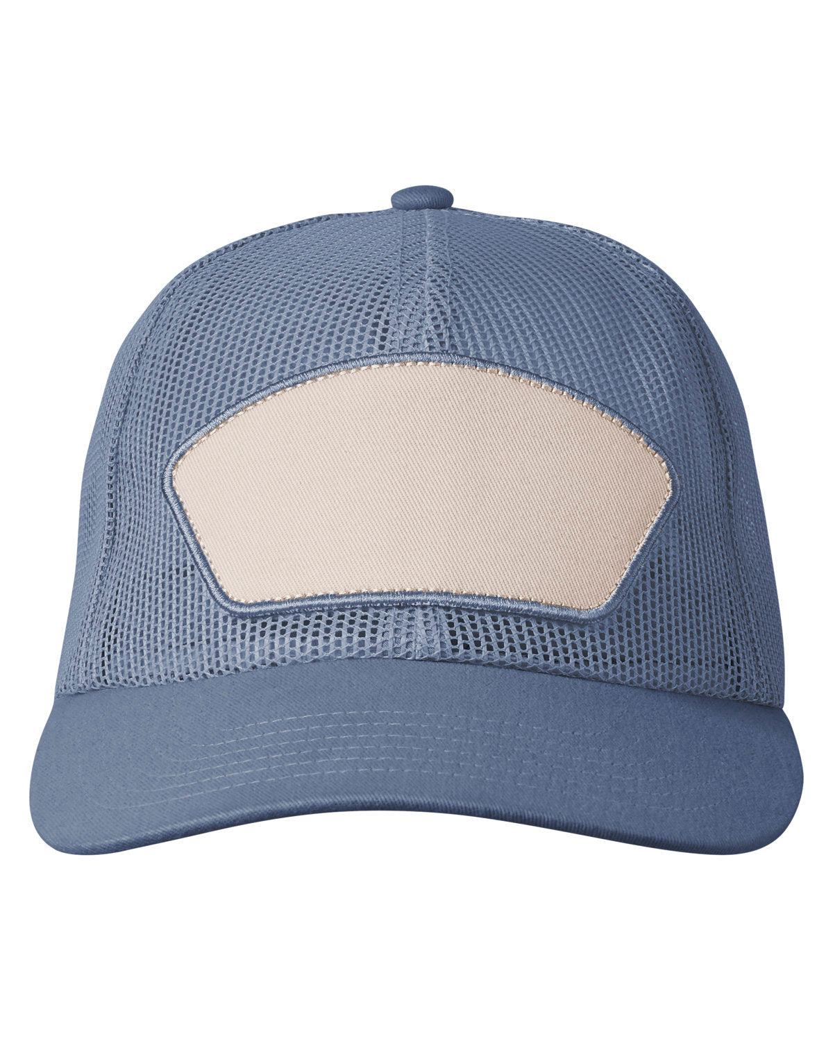 Big Accessories All-Mesh Patch Trucker Hat: Breathable Comfort with Artful Detail