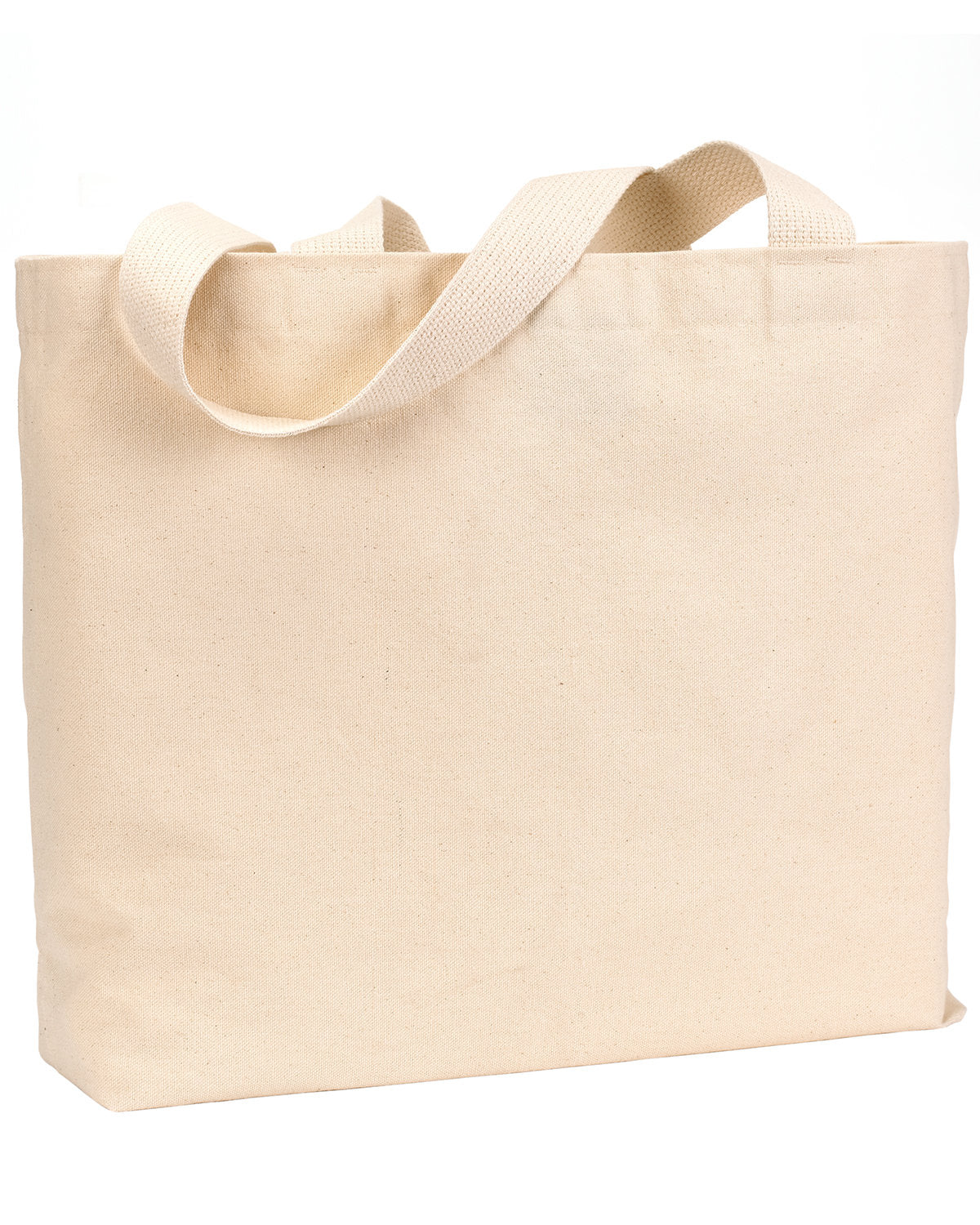 12 oz., Cotton Canvas Jumbo Tote