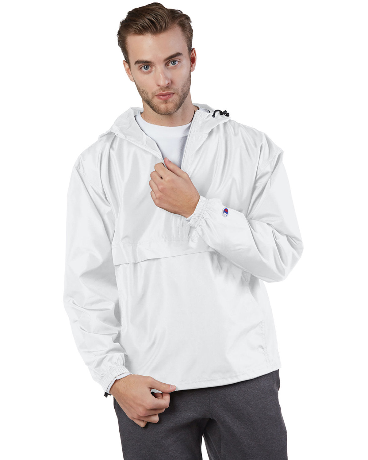 Champion Essential: The Adult Packable Anorak 1/4 Zip Jacket