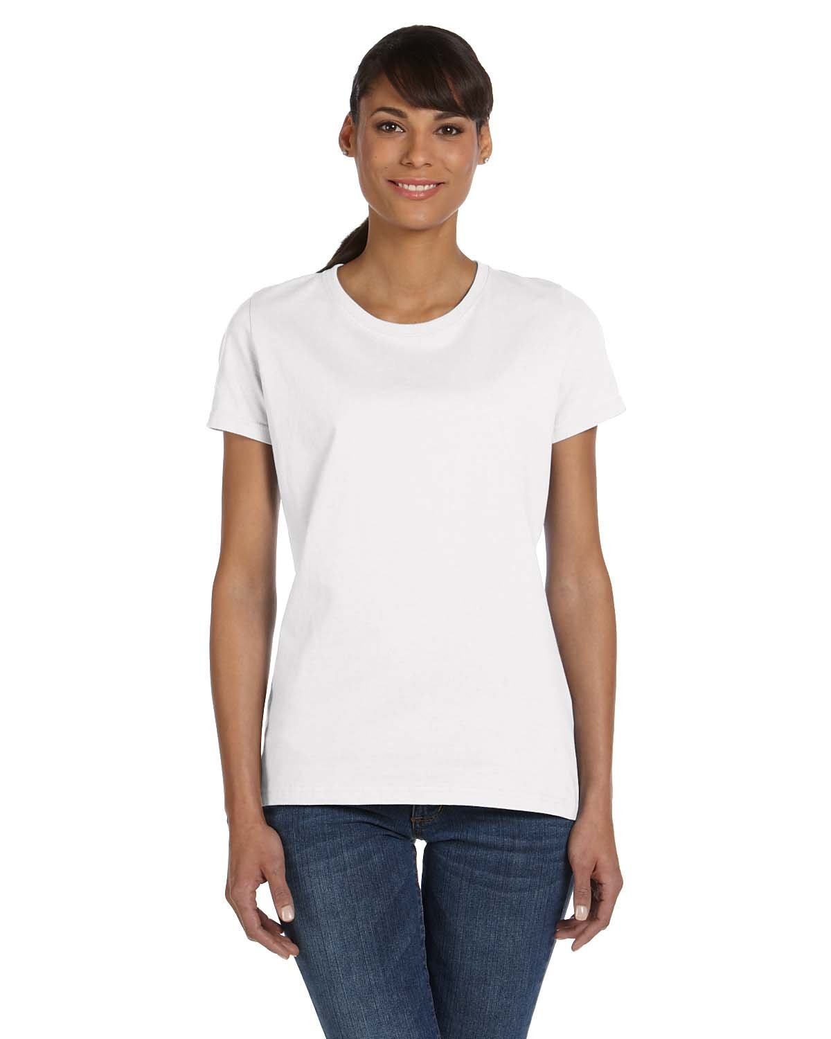 Fruit of the Loom Ladies' HD Cottonâ„¢ T-Shirt: Classic Comfort with Modern Sophistication