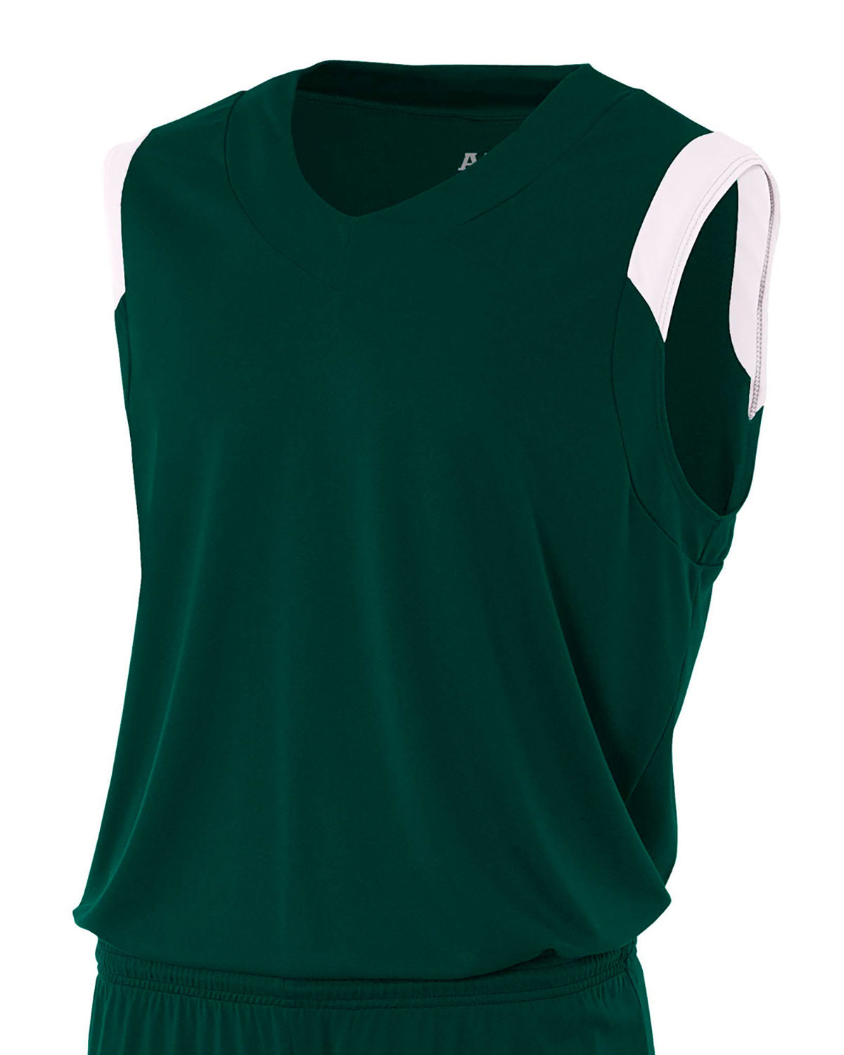 Youth Moisture Management V Neck Muscle Shirt