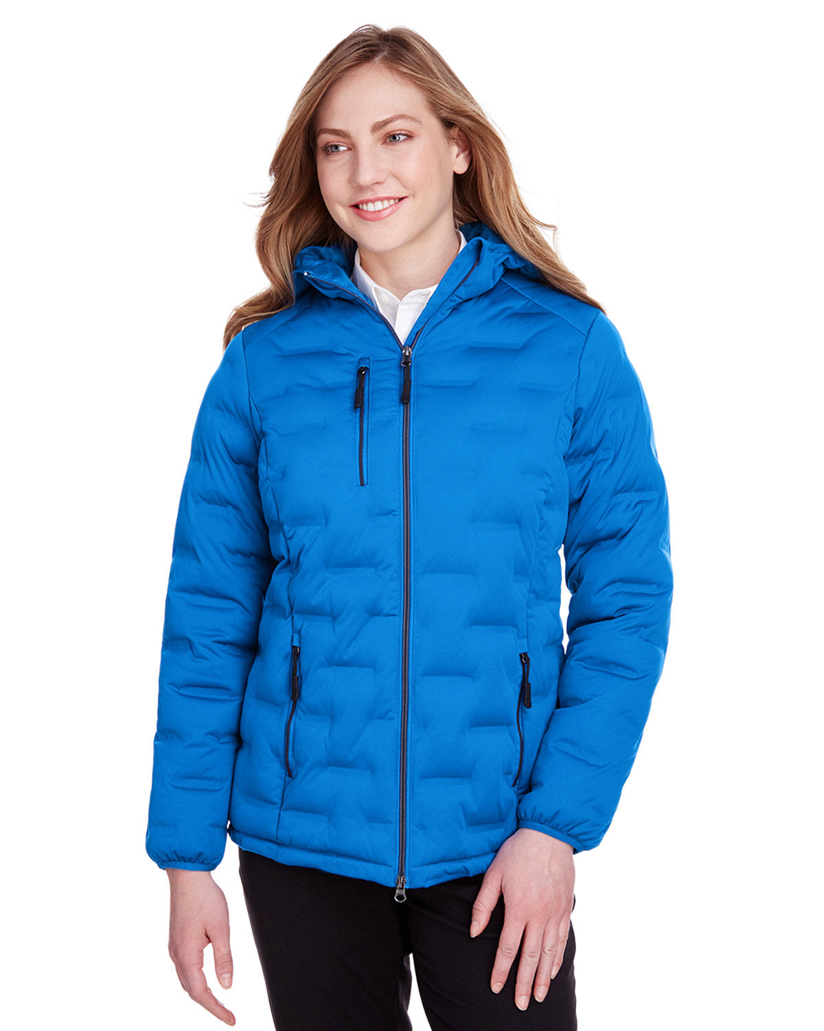 Elevate Your Winter Look with the North End Ladies' Loft Puffer Jacket