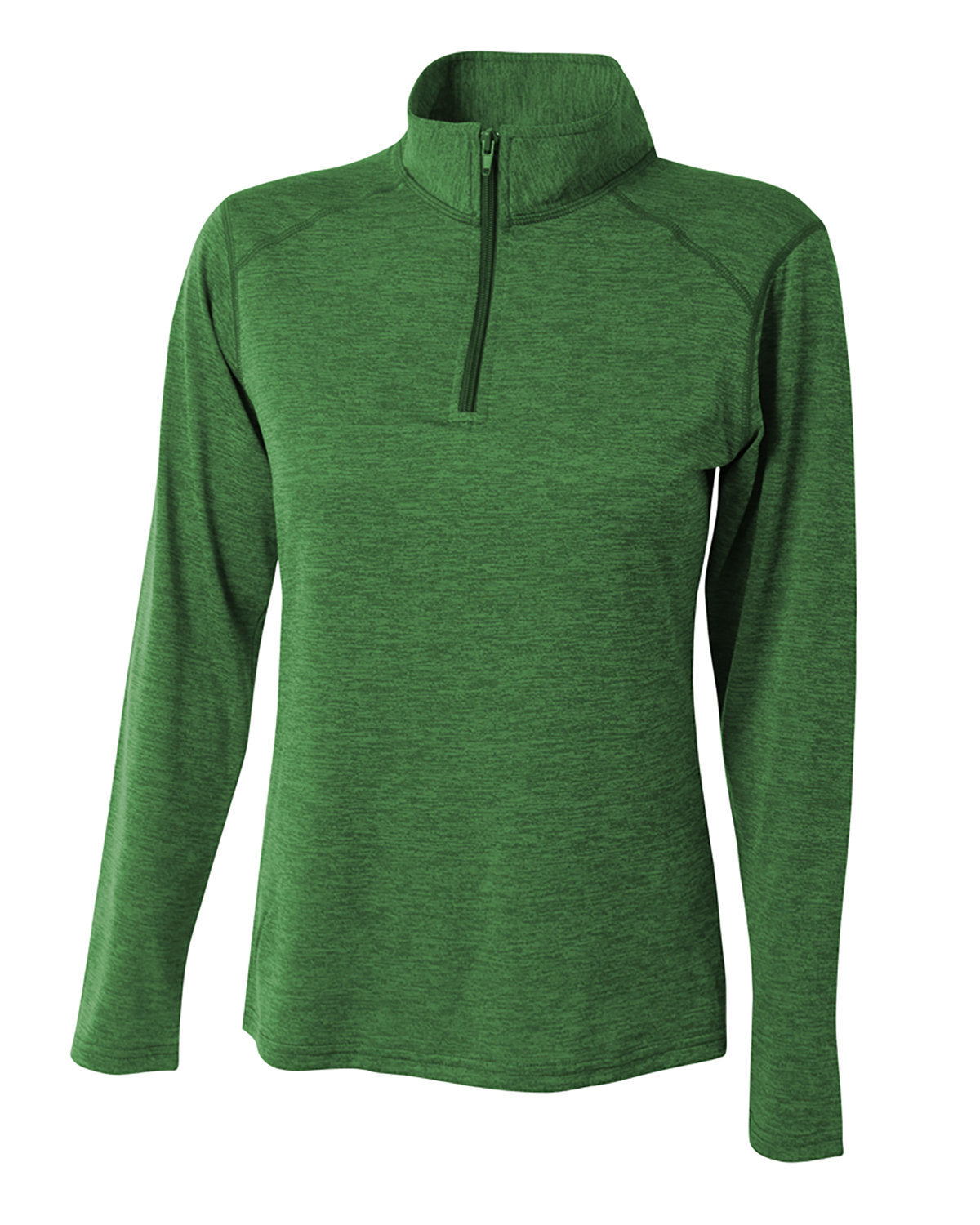 Ladies' Tonal Space-Dye Quarter-Zip - Apparel Globe