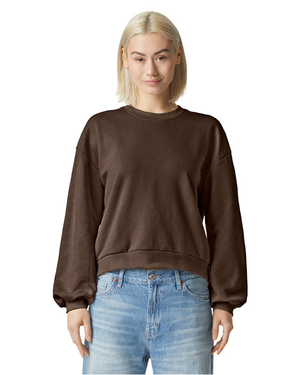 American Apparel Ladies' ReFlex Fleece Crewneck Sweatshirt: Redefining Cozy Chic