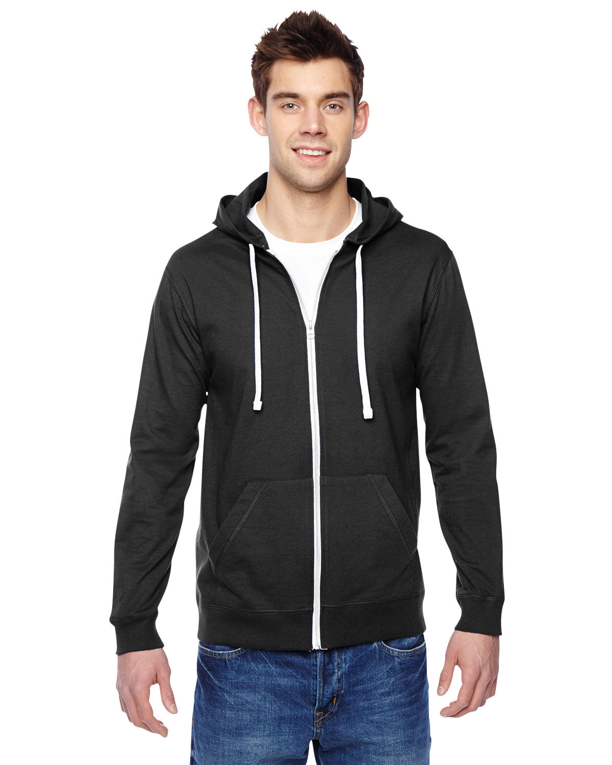 Fruit of the Loom Adult Sofspun® Jersey Full-Zip Hooded Sweatshirt: Unmatched Comfort and Style