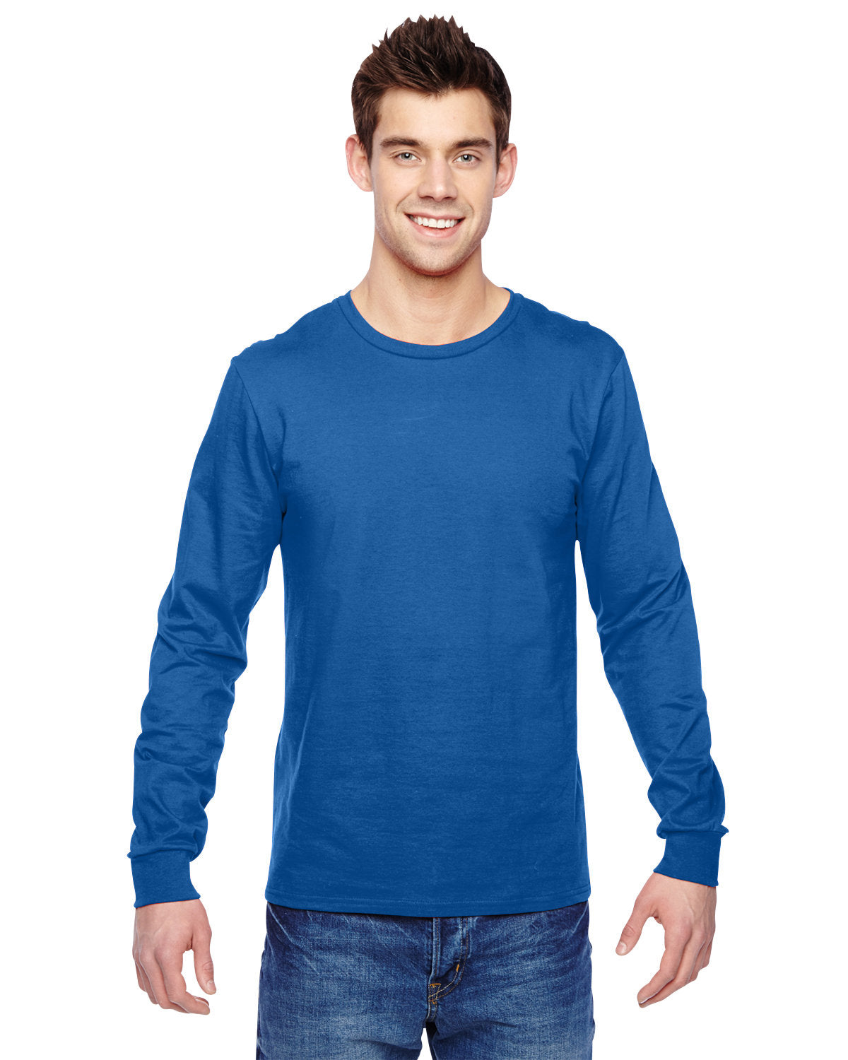 Fruit of the Loom Adult SofSpun® Jersey Long-Sleeve T-Shirt: Your Comfortable Style Companion