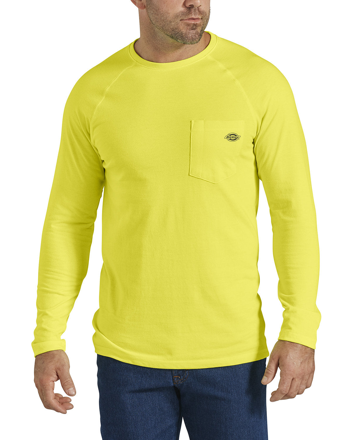 Dickies Men's Temp-iQ Performance Cooling Long Sleeve Pocket T-Shirt SL600