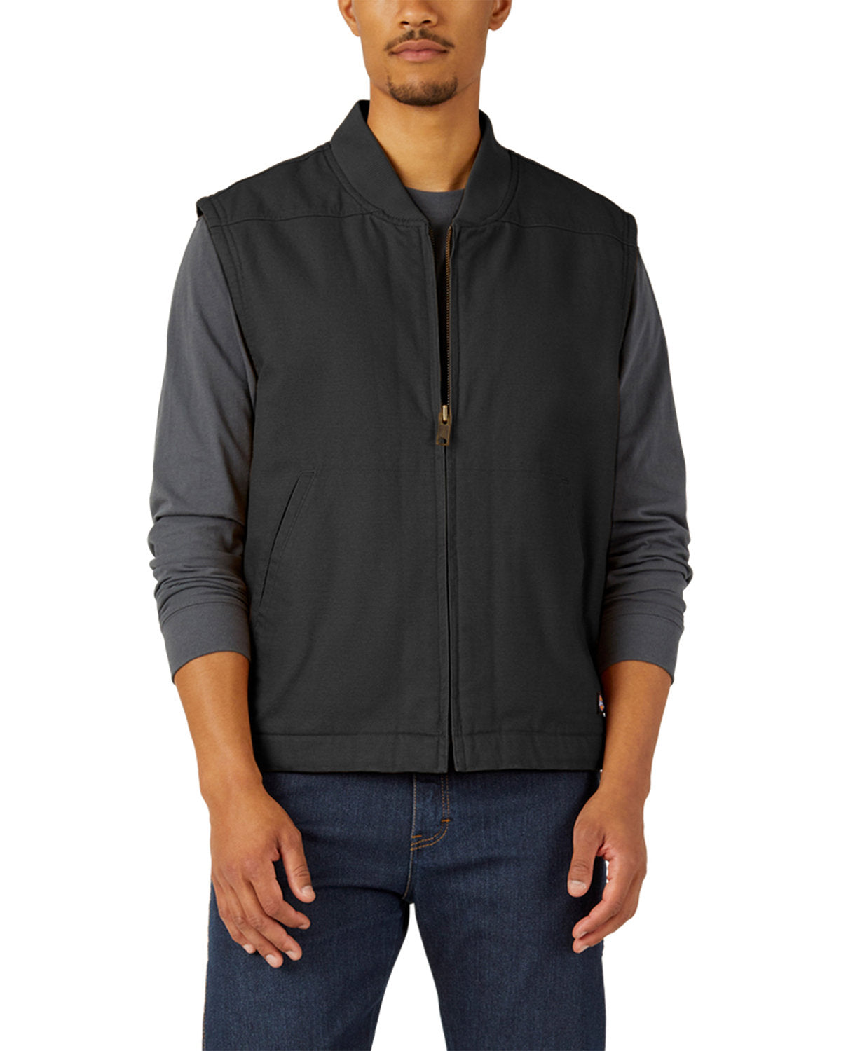 Dickies Men's Sherpa-Lined Duck Vest TE357