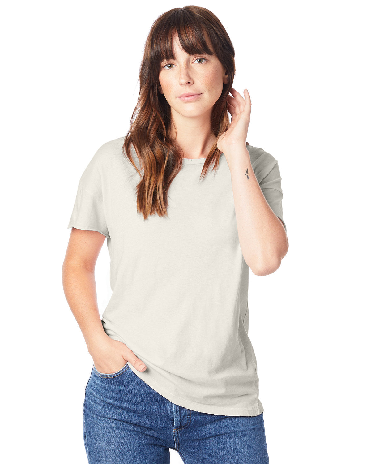 Ladies' Rocker Garment-Dyed Distressed T-Shirt - Apparel Globe