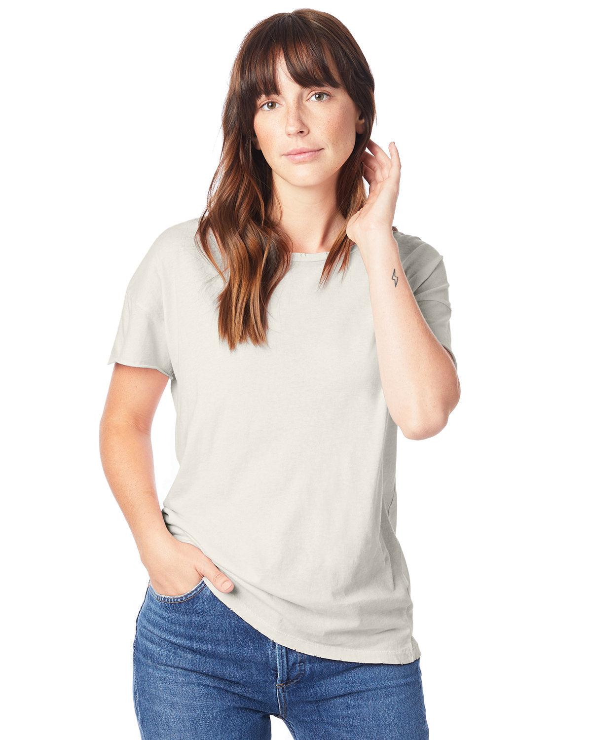 Ladies' Rocker Garment-Dyed Distressed T-Shirt - Apparel Globe