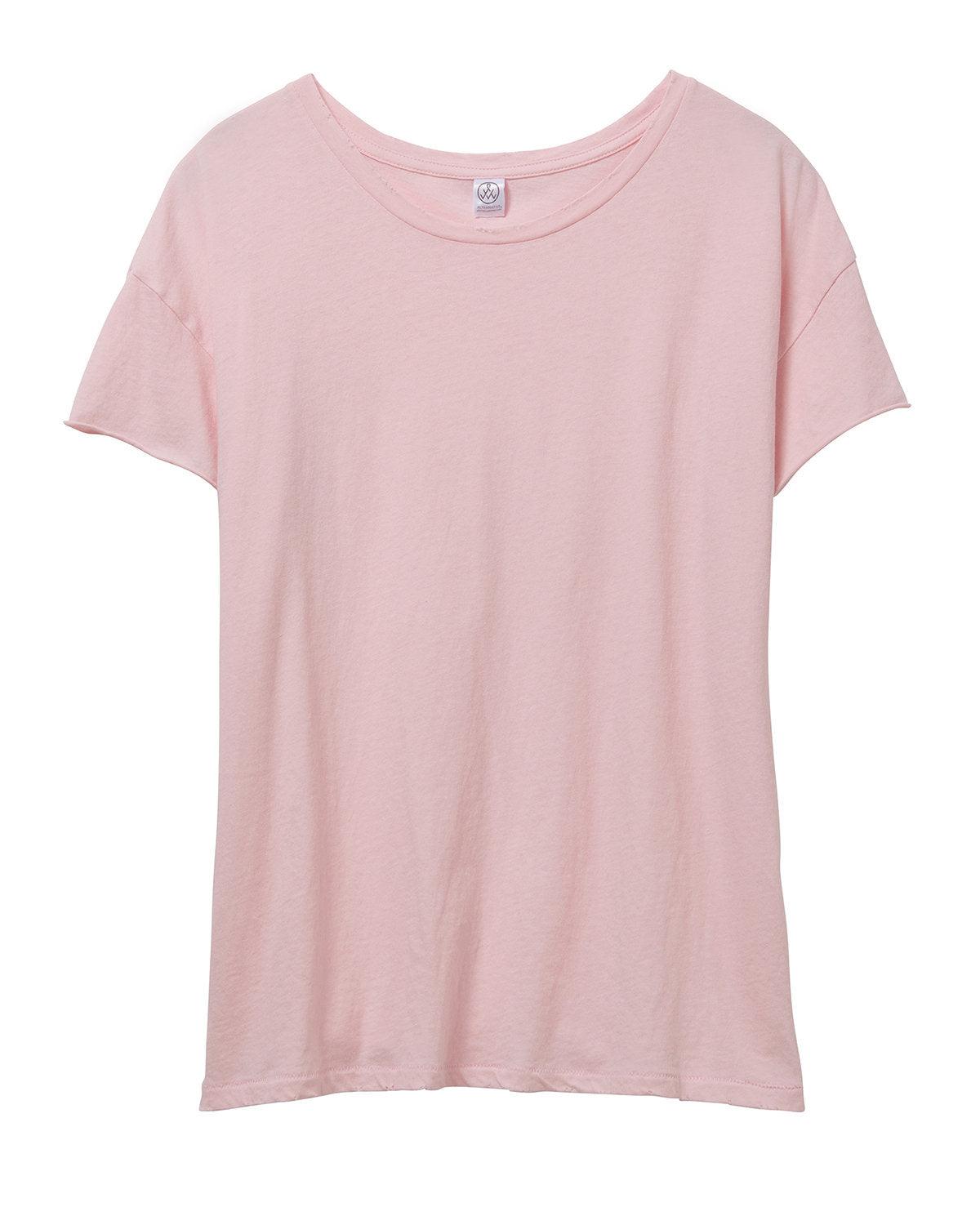 Ladies' Rocker Garment-Dyed Distressed T-Shirt - Apparel Globe
