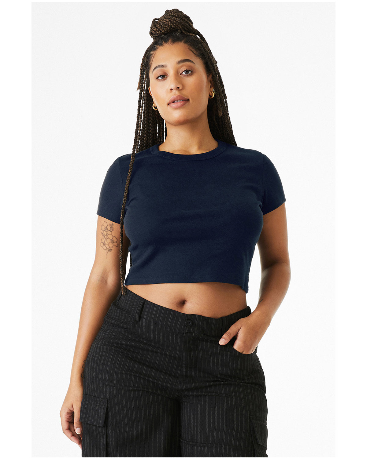 Bella + Canvas Ladies' Micro Ribbed Baby Tee: Chic Comfort and Style