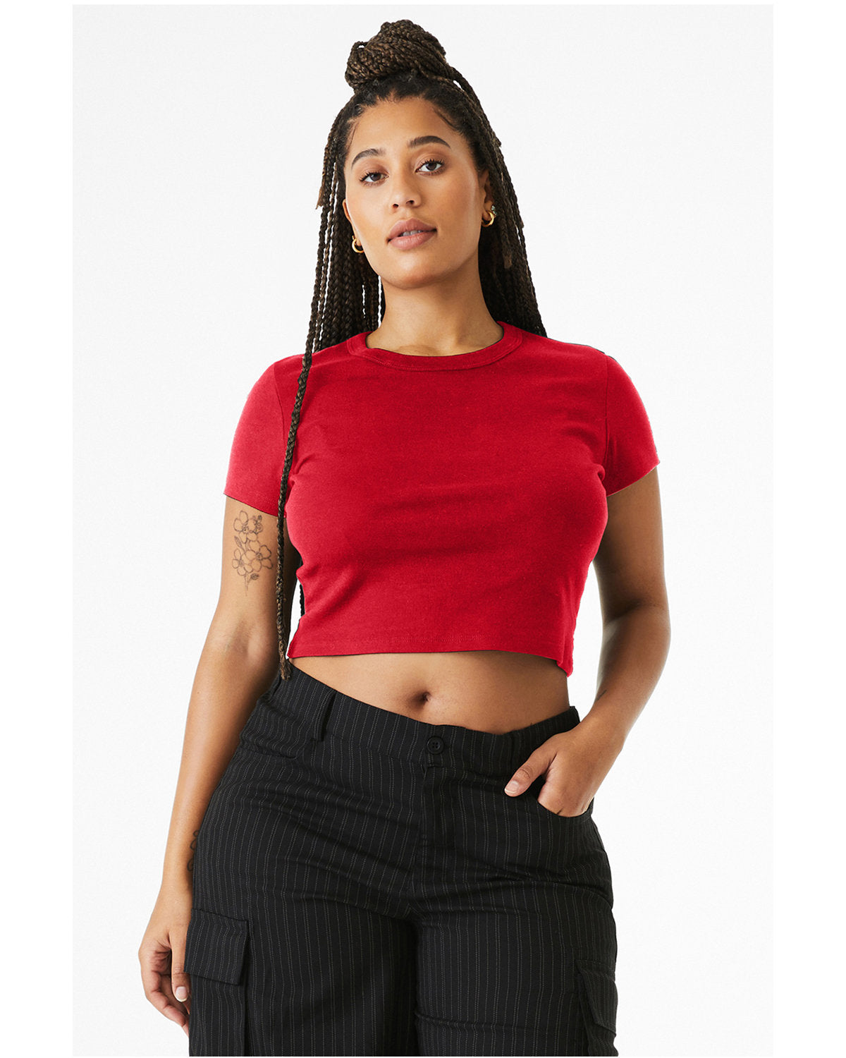 Bella + Canvas Ladies' Micro Ribbed Baby Tee: Chic Comfort and Style