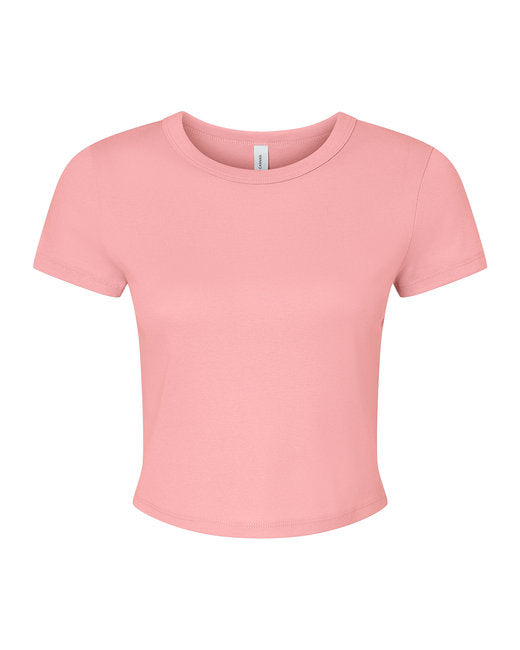 Bella + Canvas Ladies' Micro Ribbed Baby Tee: Chic Comfort and Style