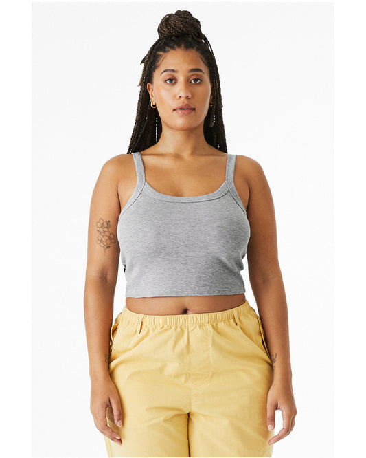 Bella + Canvas Ladies' Micro Ribbed Scoop Tank: Chic Comfort and Style