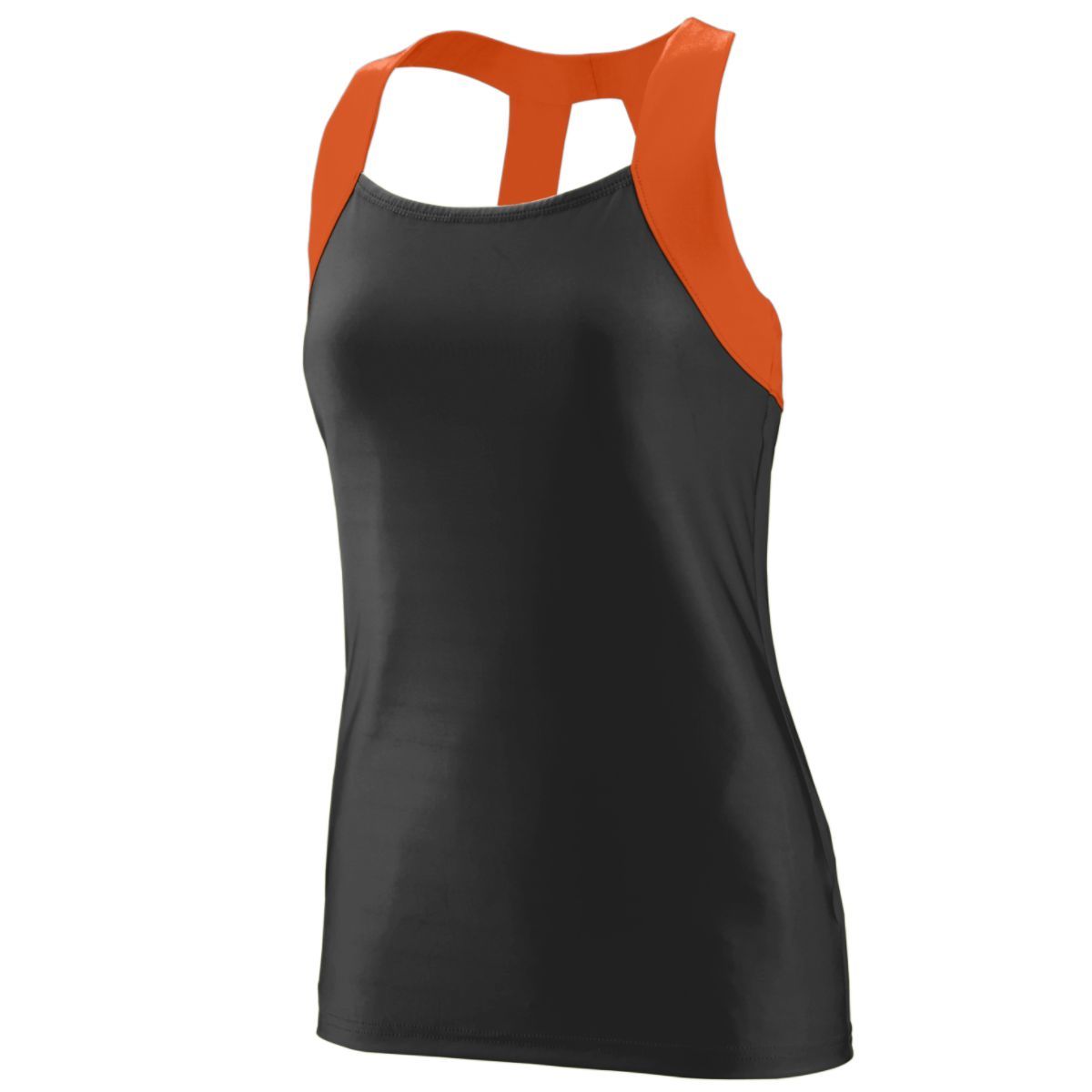 LADIES JAZZY OPEN BACK TANK - Apparel Globe