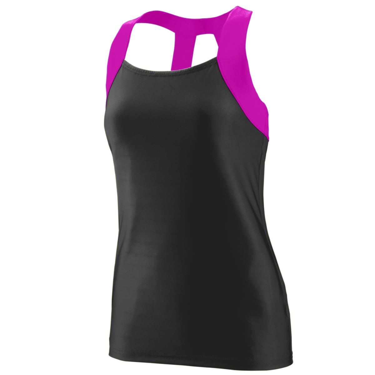 LADIES JAZZY OPEN BACK TANK - Apparel Globe