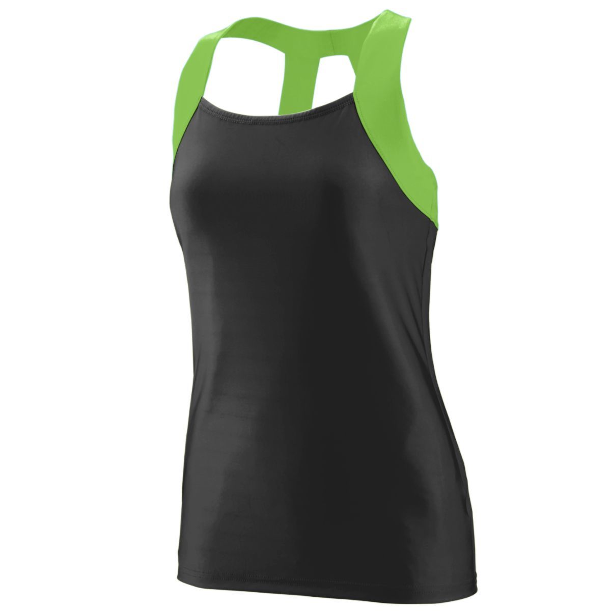 LADIES JAZZY OPEN BACK TANK - Apparel Globe