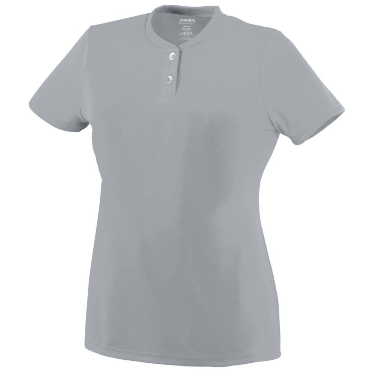 LADIES WICKING TWO-BUTTON JERSEY - Apparel Globe