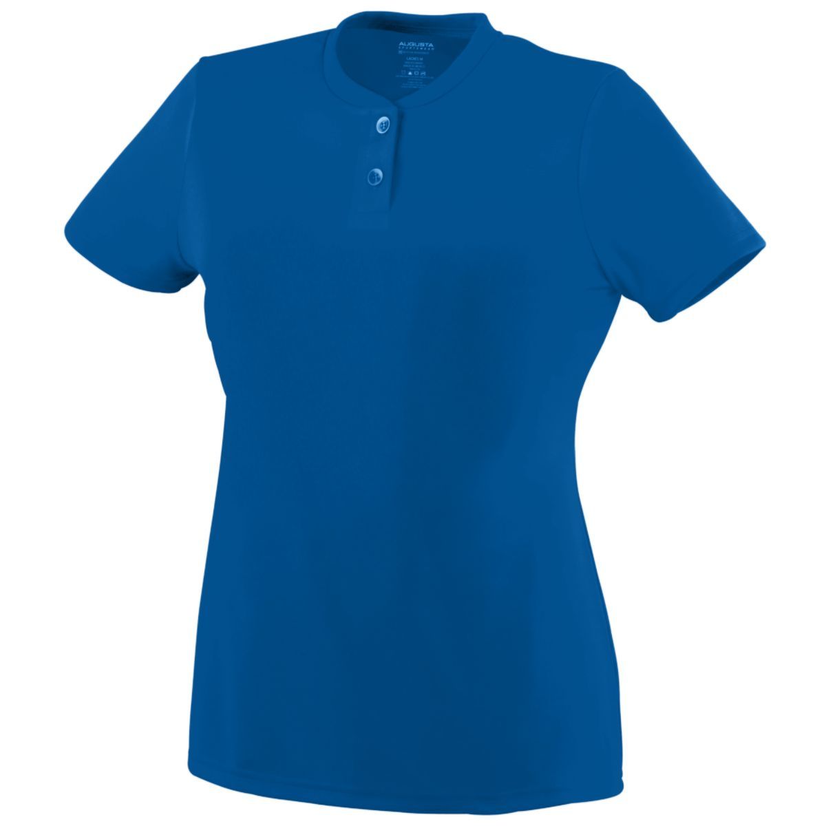 LADIES WICKING TWO-BUTTON JERSEY - Apparel Globe