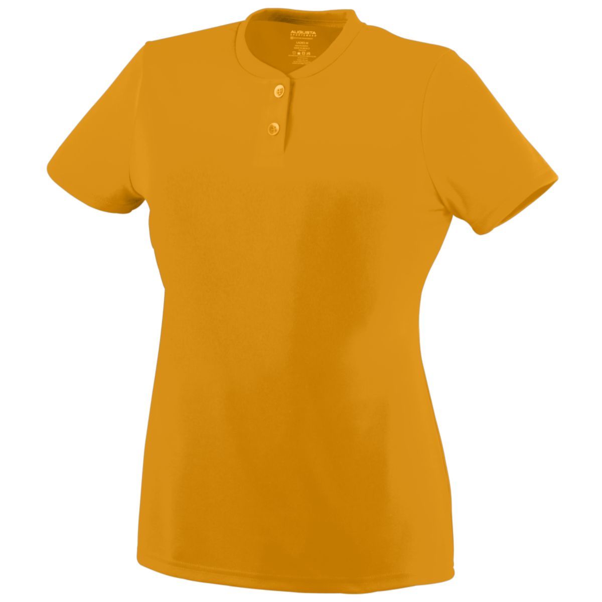 "Augustas Girls Wicking Two-Button Jersey: Unleash Your Performance in Style!" - Apparel Globe