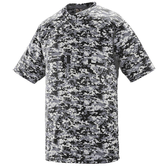 DIGI CAMO WICKING TWO-BUTTON JERSEY - Apparel Globe