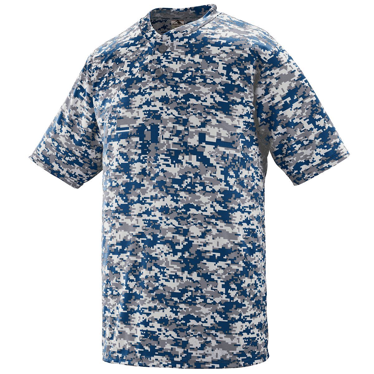 DIGI CAMO WICKING TWO-BUTTON JERSEY - Apparel Globe