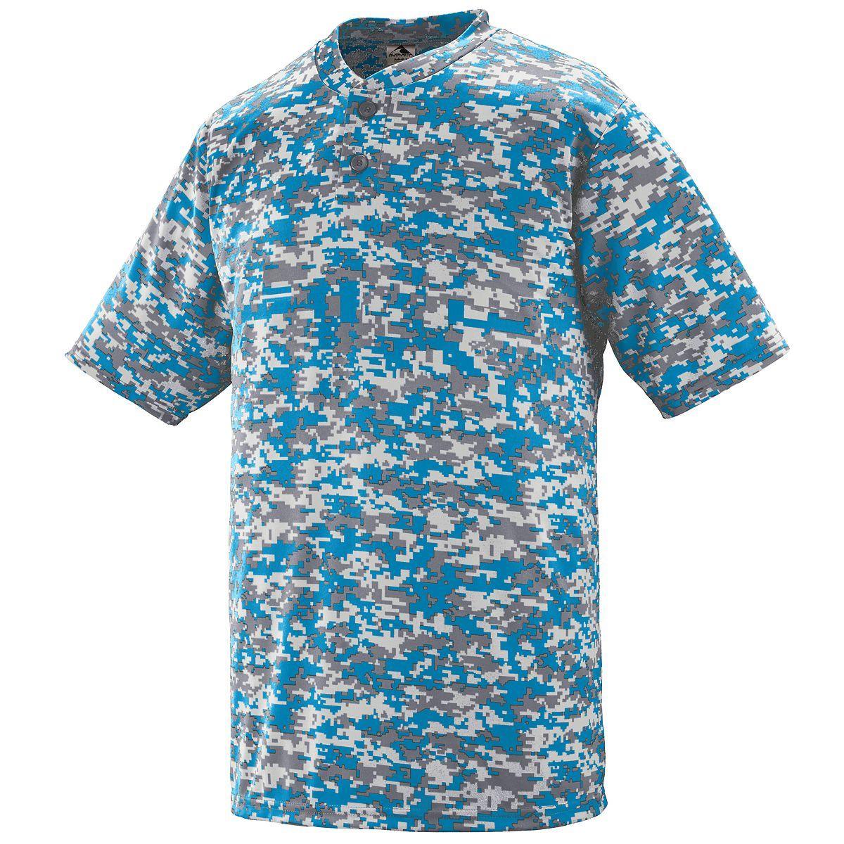 DIGI CAMO WICKING TWO-BUTTON JERSEY - Apparel Globe