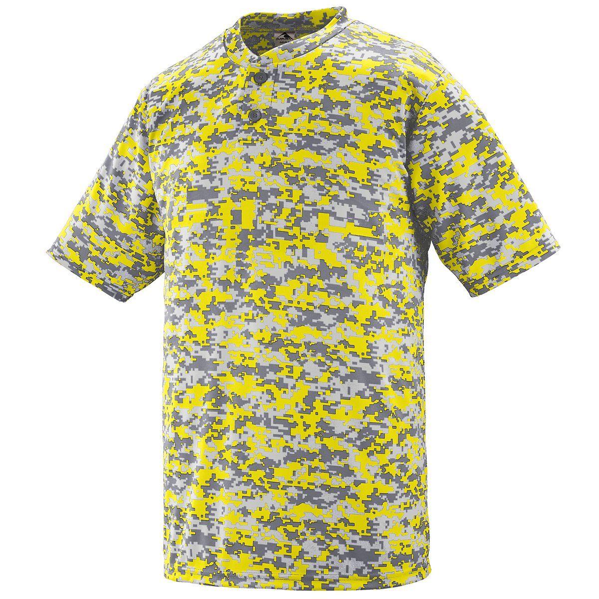 DIGI CAMO WICKING TWO-BUTTON JERSEY - Apparel Globe