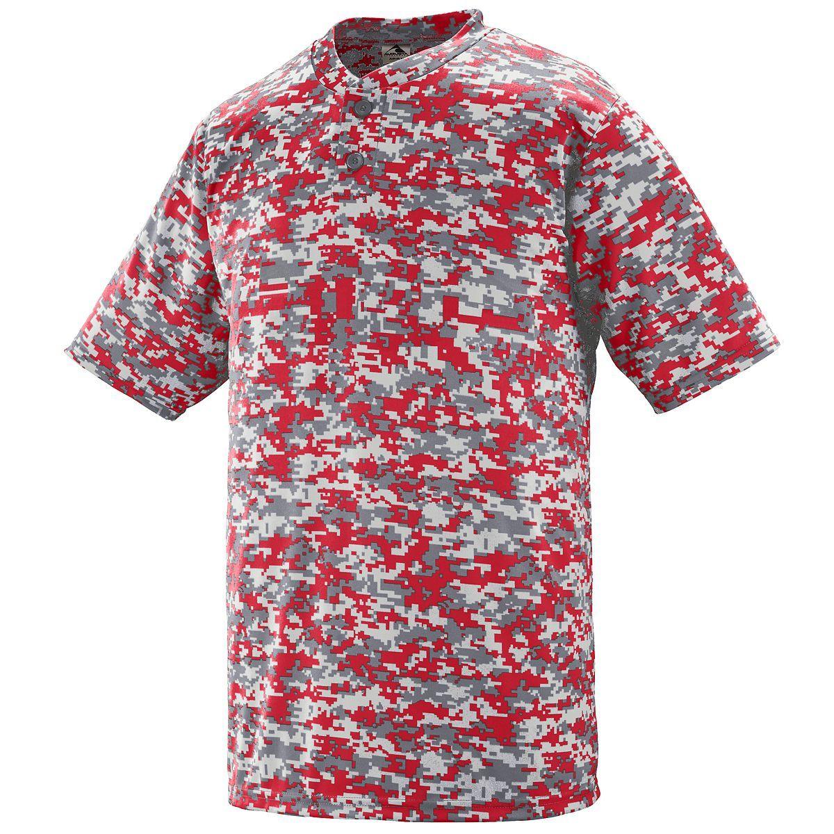 DIGI CAMO WICKING TWO-BUTTON JERSEY - Apparel Globe