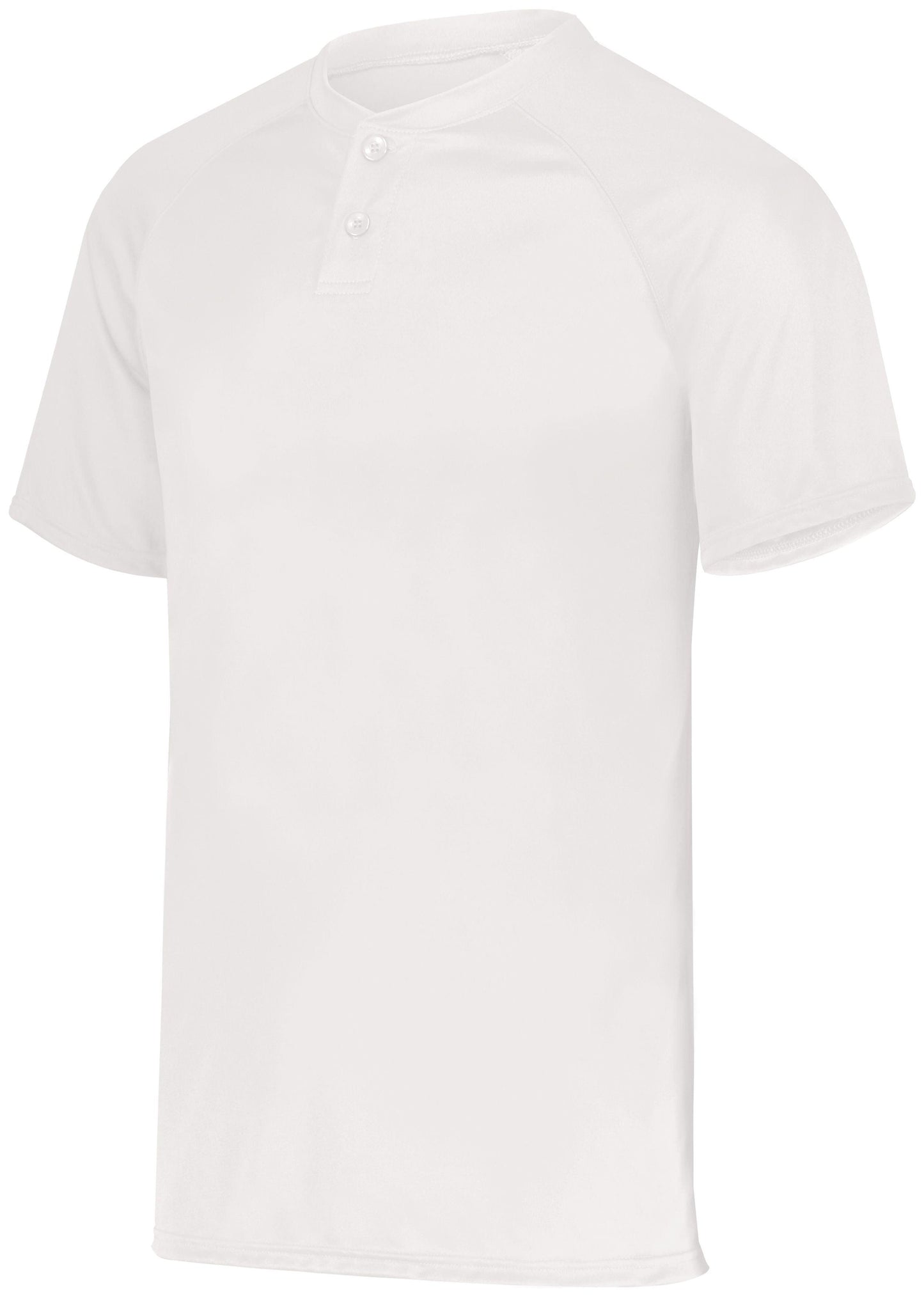 Youth Attain Wicking Two-Button Baseball Jersey - Apparel Globe