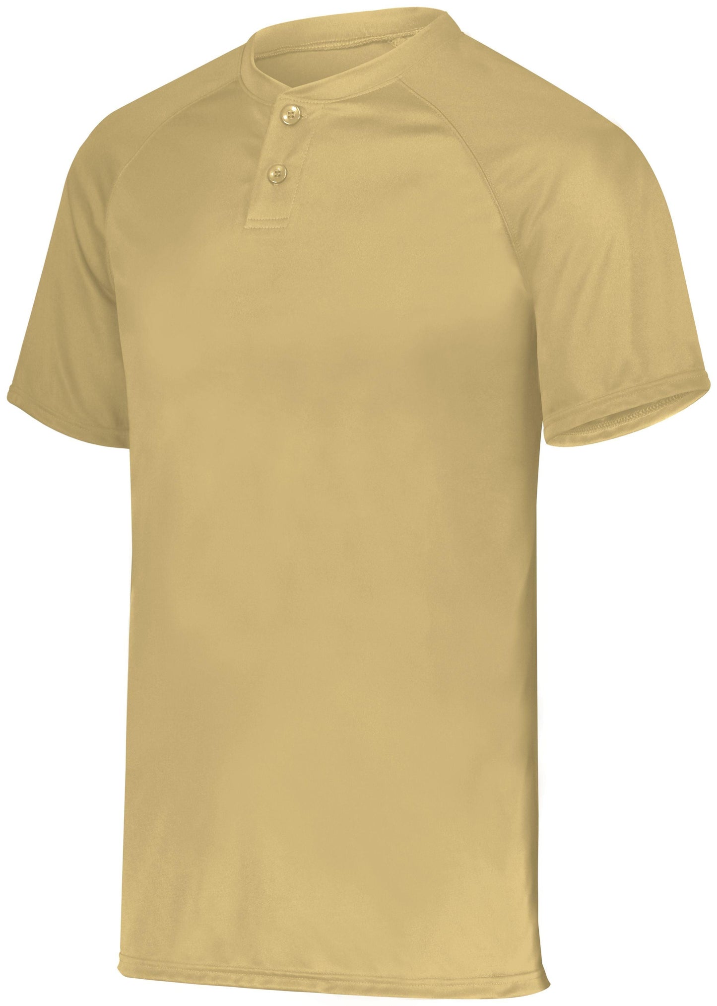 Youth Attain Wicking Two-Button Baseball Jersey - Apparel Globe