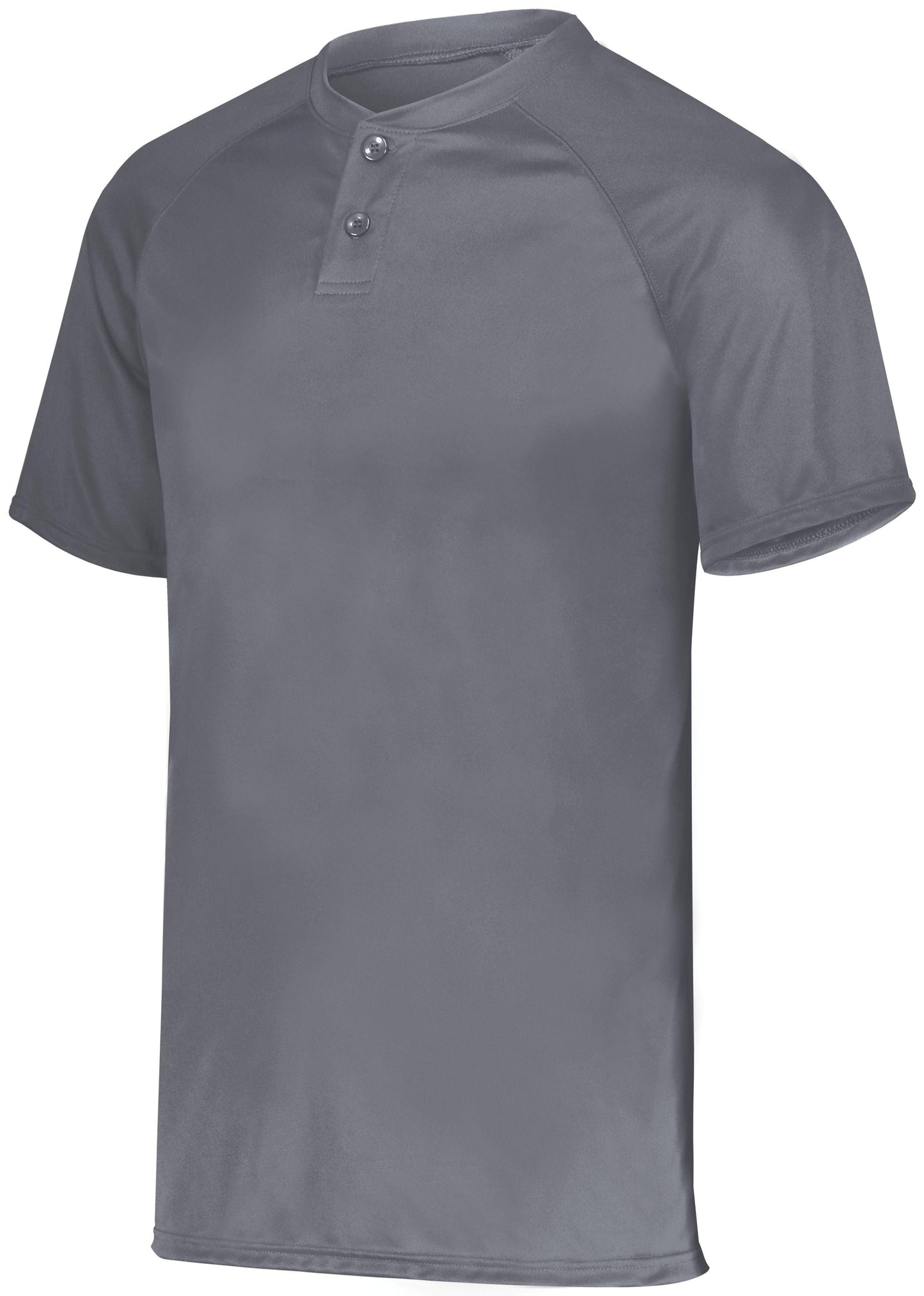 Youth Attain Wicking Two-Button Baseball Jersey - Apparel Globe