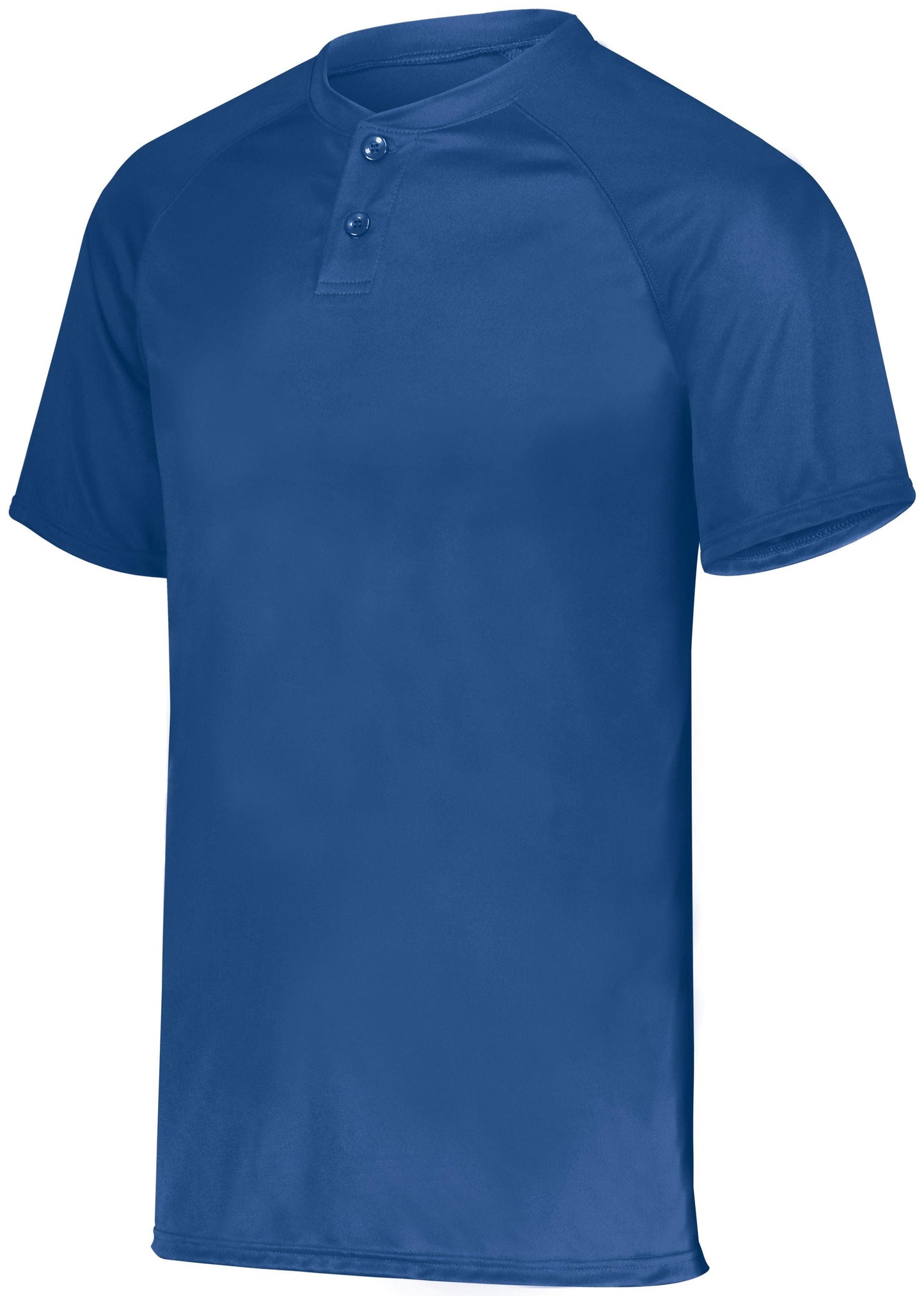 Youth Attain Wicking Two-Button Baseball Jersey - Apparel Globe