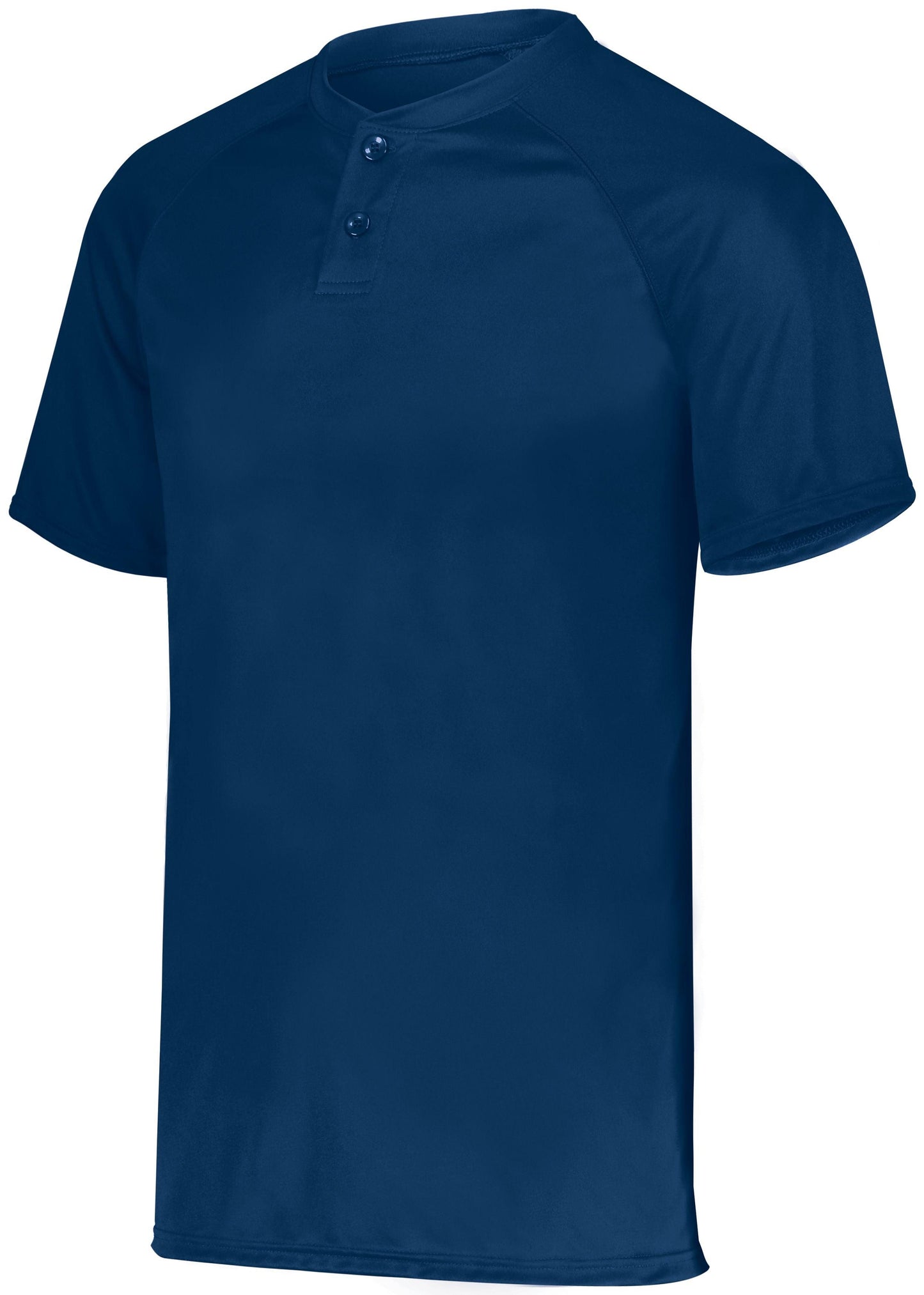 Youth Attain Wicking Two-Button Baseball Jersey - Apparel Globe