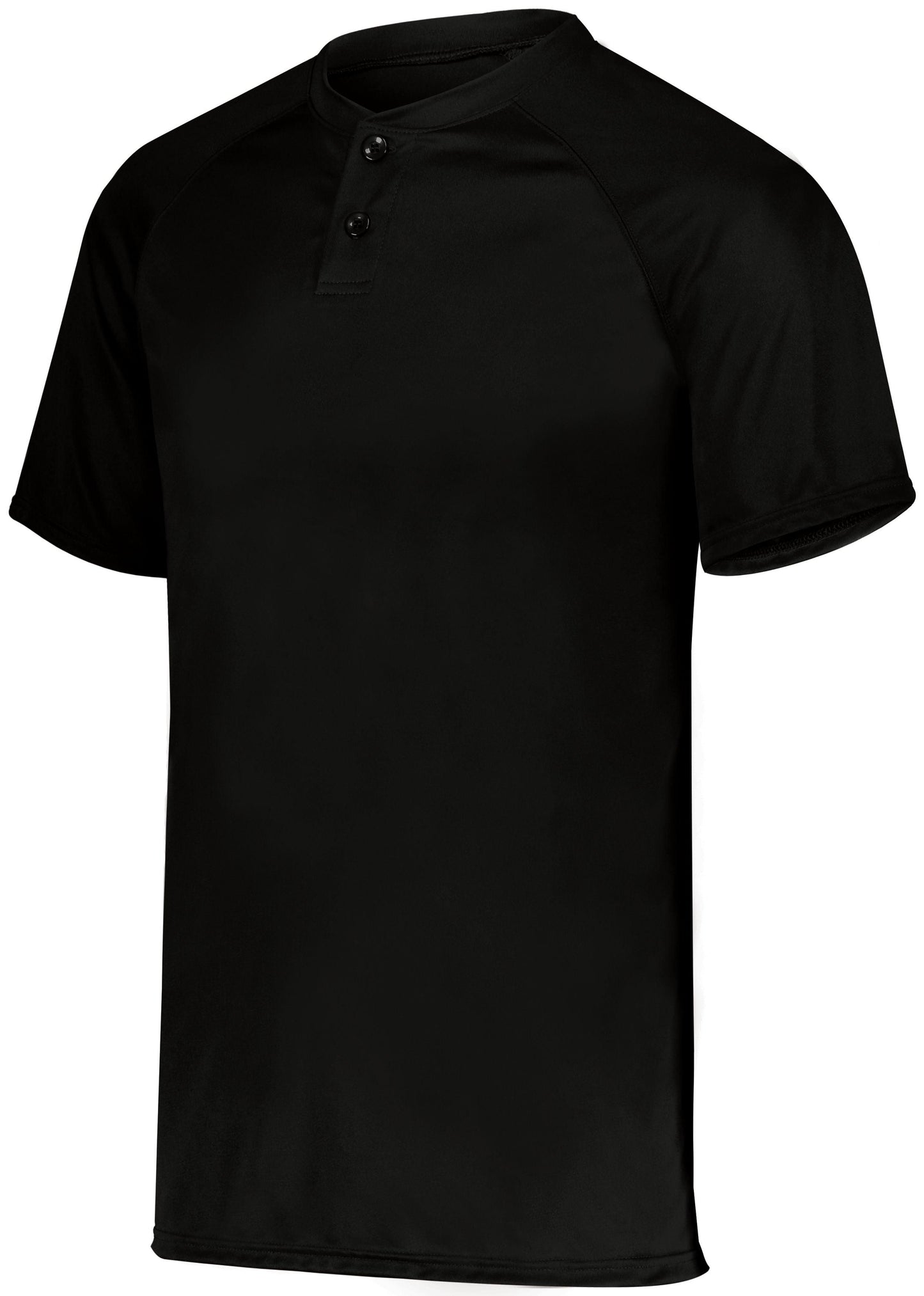 Youth Attain Wicking Two-Button Baseball Jersey - Apparel Globe