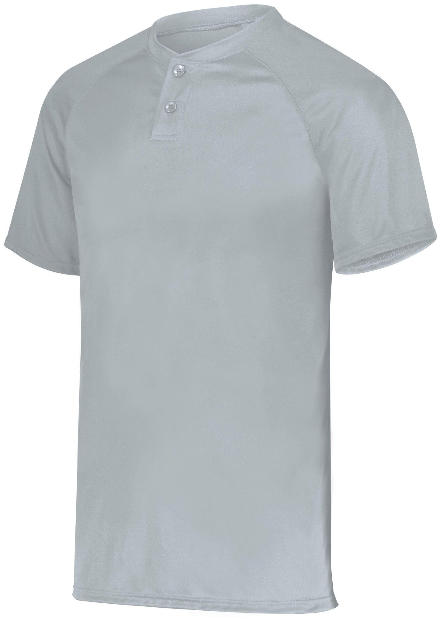 Youth Attain Wicking Two-Button Baseball Jersey - Apparel Globe