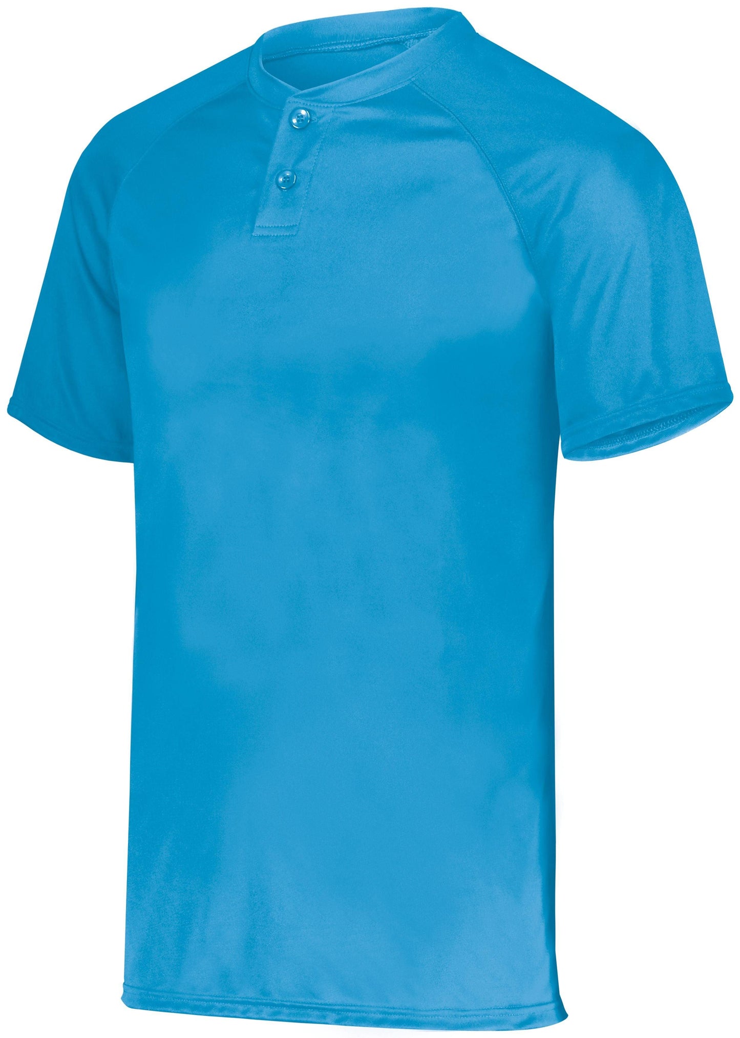 Youth Attain Wicking Two-Button Baseball Jersey - Apparel Globe
